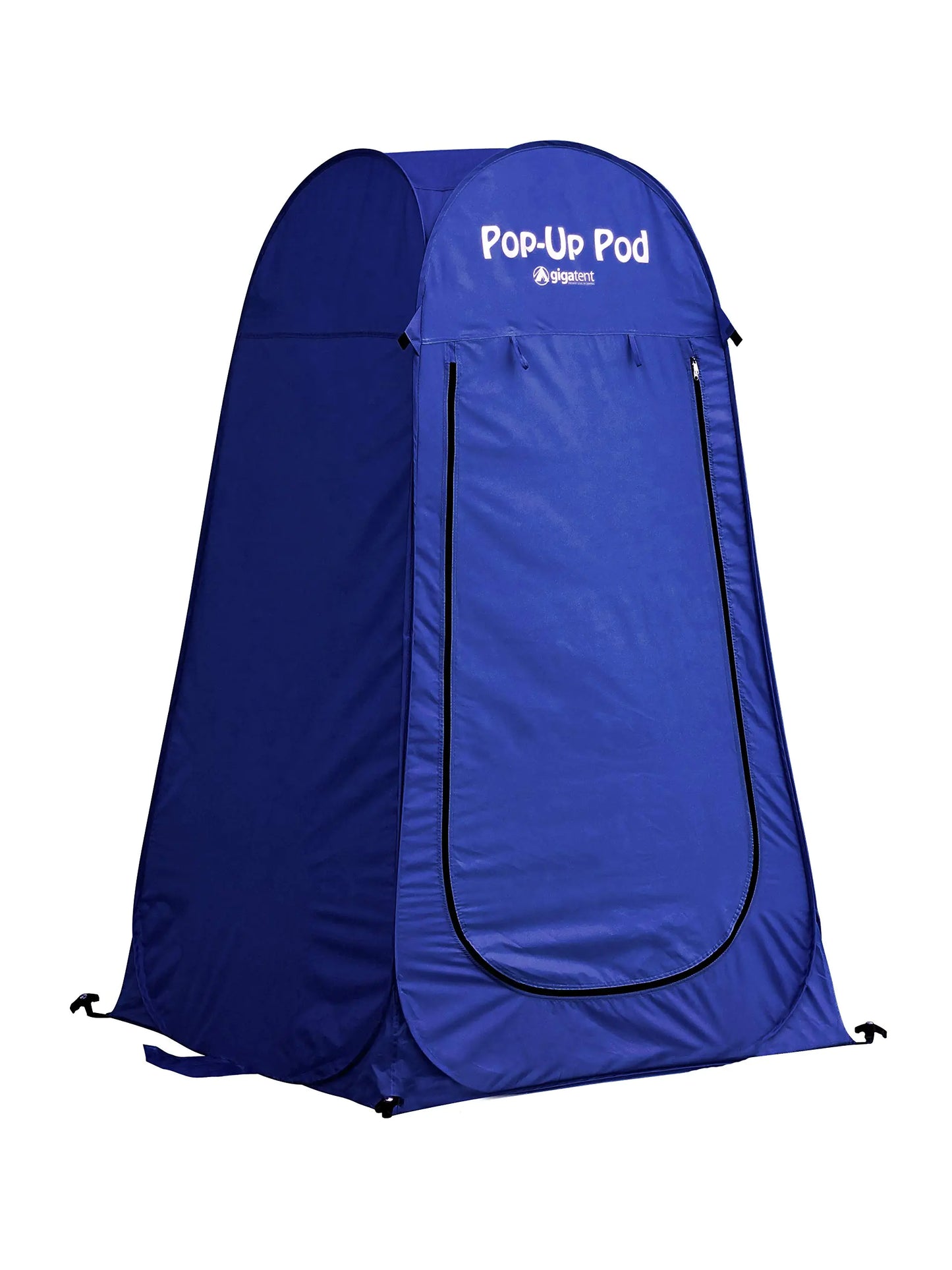 GigaTent Pop Up Pod Changing Room Privacy Tent – Instant Portable Outdoor Shower Tent Camp Toilet Rain Shelter for Camping & Beach – Lightweight & Sturdy Easy Set Up Foldable (Navy)