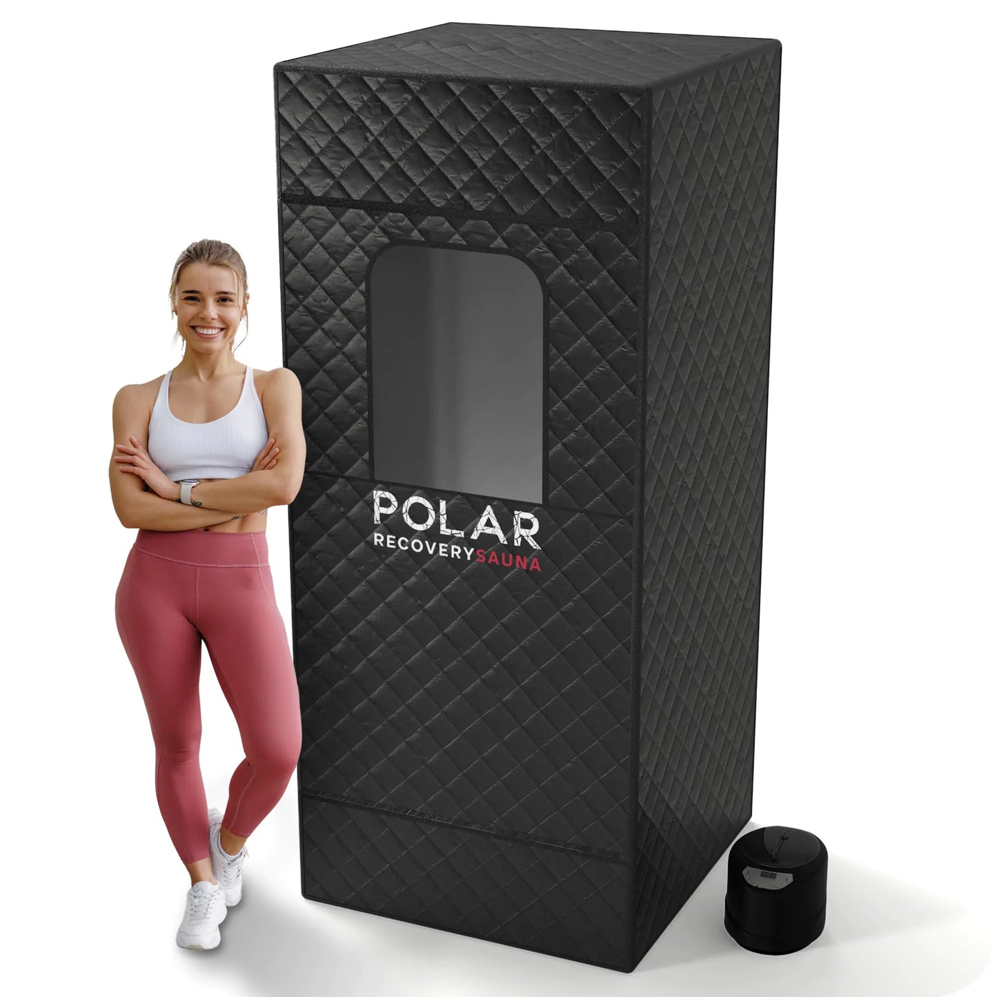 Polar Recovery Sauna/Poartable Steam Sauna for Recovery/Sauna Tent Black